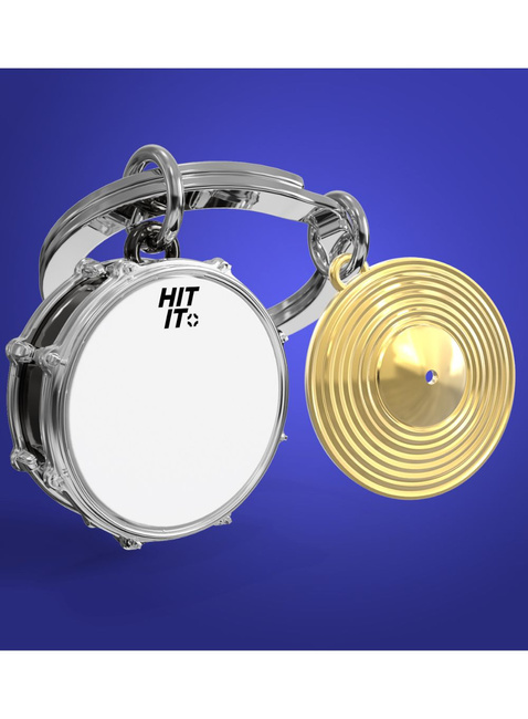 Brelok do kluczy torebki Metalmorphose - perkusja bębny