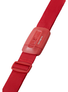 Pas do bagażu Samsonite Ta Revolution Luggage Strap 50 mm - red
