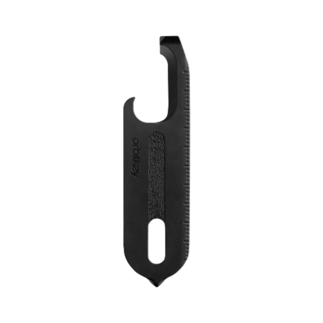 Zestaw Orbitkey - organizer do kluczy Crazy Horse Leather + Multitool V2 - black / blue stitching 