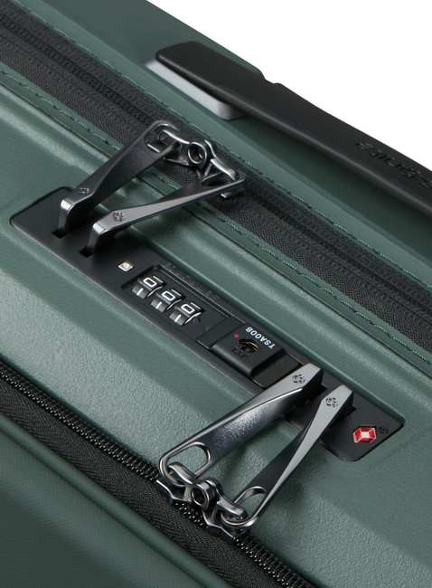 Walizka kabinowa z kieszenią na laptopa Samsonite Intuo EXP Easy Access - olive green