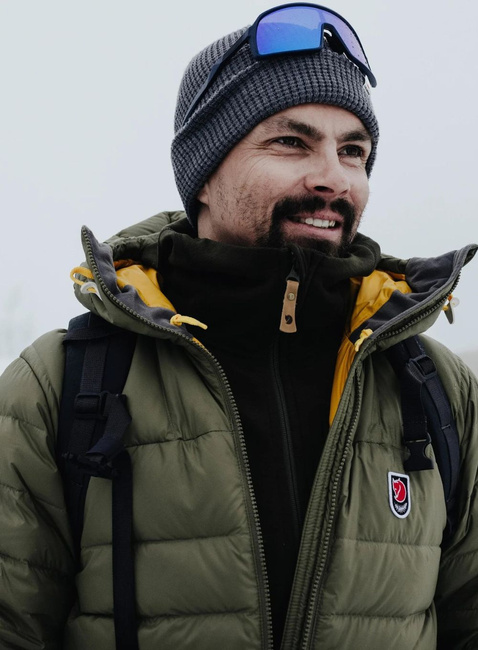 Czapka dzianinowa Fjallraven Tab Hat - grey
