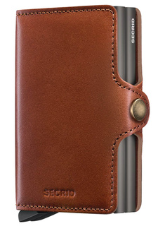 Portfel kieszonkowy RFID Secrid Twinwallet Texano - saddle