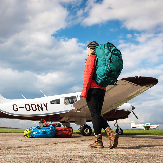 Torba plecak podróżny Osprey Fairview 70 - rainforest green