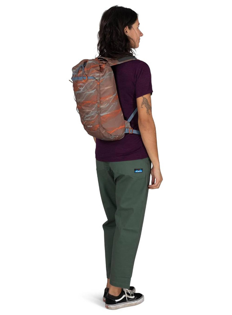 Plecak sportowy Osprey Daylite Cinch - moody burgundy