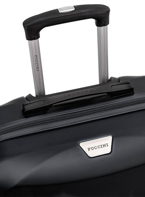 Walizka duża Puccini Paris - czarny