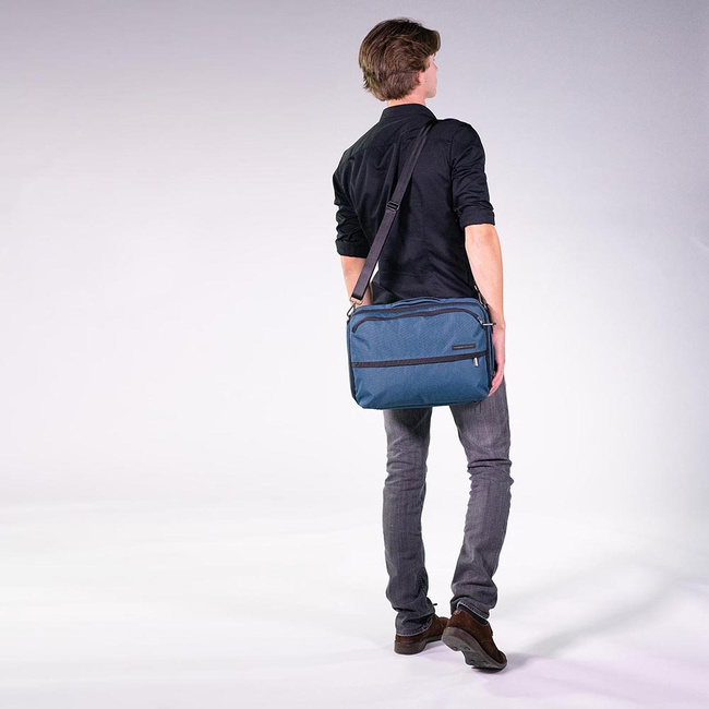 Hedgren torba plecak Hedgren Focal 3 Way Briefcase Backpack 14" - legion blue