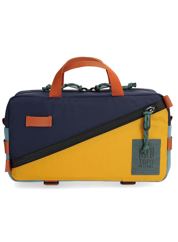 navy / mustard