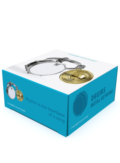 Brelok do kluczy torebki Metalmorphose - perkusja bębny