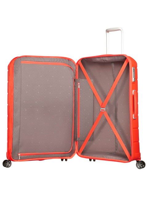 Walizka duża Samsonite Flux - tangerine red
