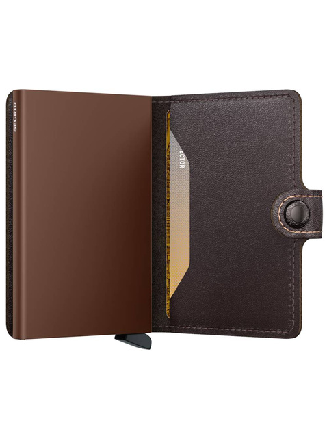 Portfel kieszonkowy RFID Secrid Miniwallet Original - chocolate