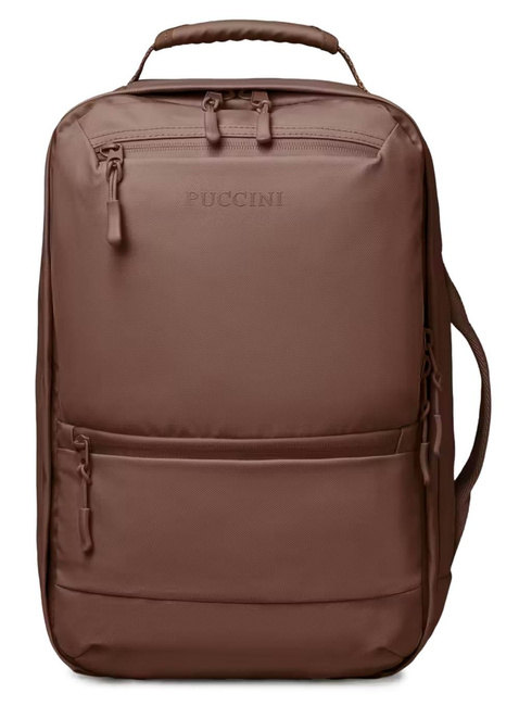 Plecak podróżny kabinowy Puccini Jetzy - brązowy