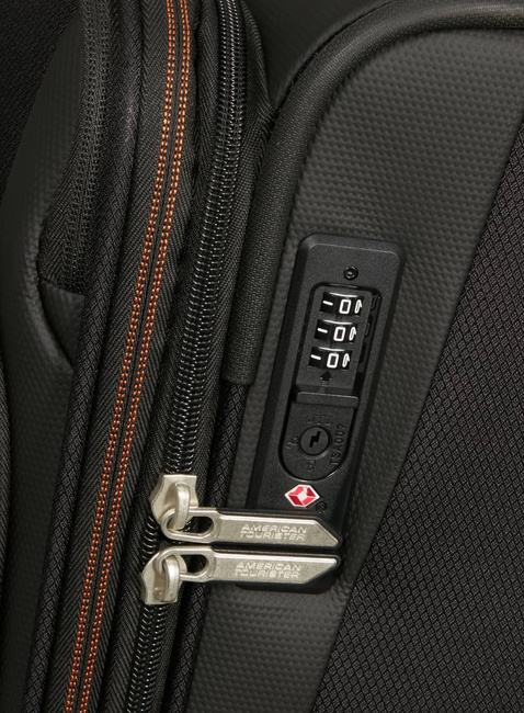 Walizka kabinowa American Tourister Wanderlite Spinner S EXP - shadow black