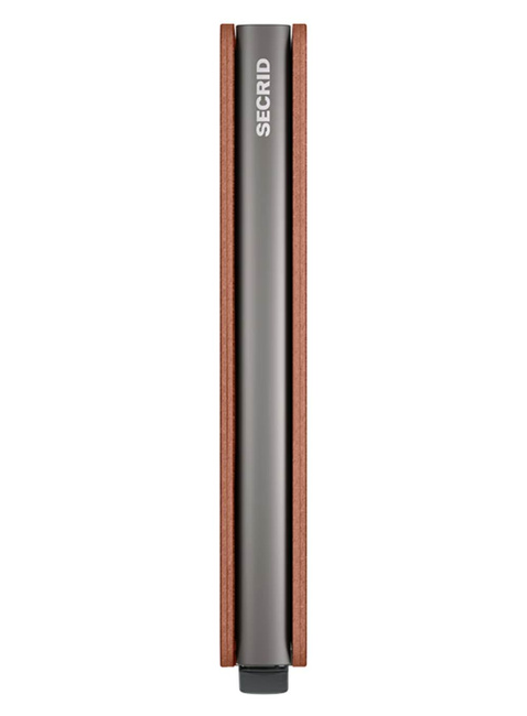 Mały portfel RFID Slimwallet Secrid Texano - saddle