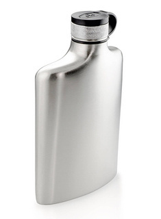 Stalowa piersiówka GSI Outdoors Hip Flask 237 ml - brushed
