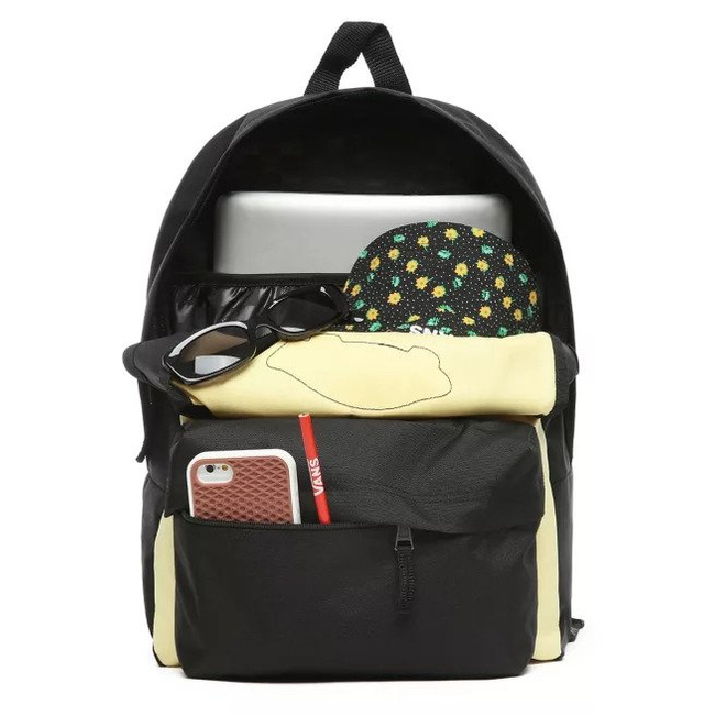 Plecak Vans Realm - golden haze - black
