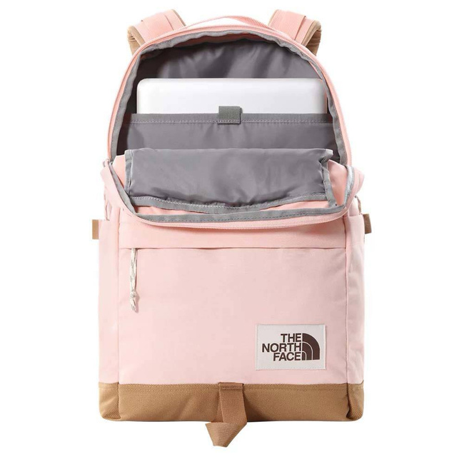 Plecakdo szkoły i na wycieczkę The North Face Daypack - Evening Sand Pink Dark Heather-Utility Brown-Vintage White