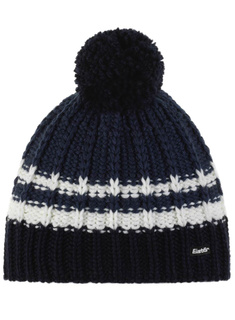 Czapka zimowa Eisbar Kova Pompon - multicolored / dark blue