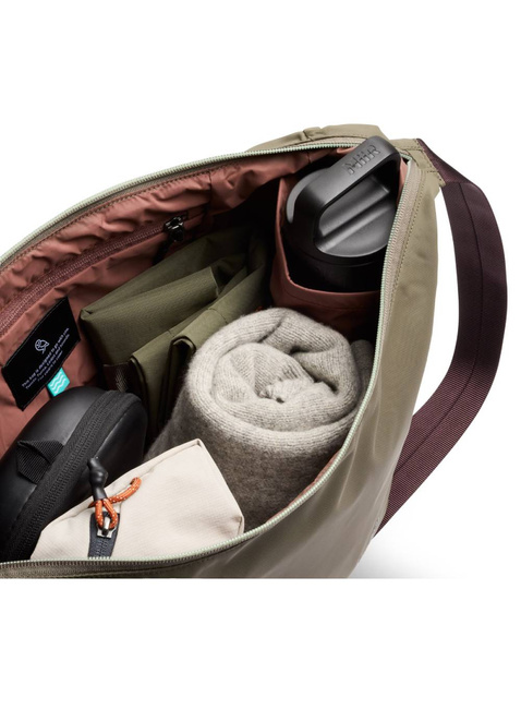 Torba na ramię Bellroy Laneway Crescent Bag 12 l - sea kelp