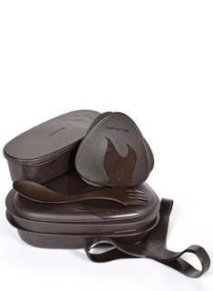 Zestaw turystyczny Light My Fire LunchKit BIO - cocoa