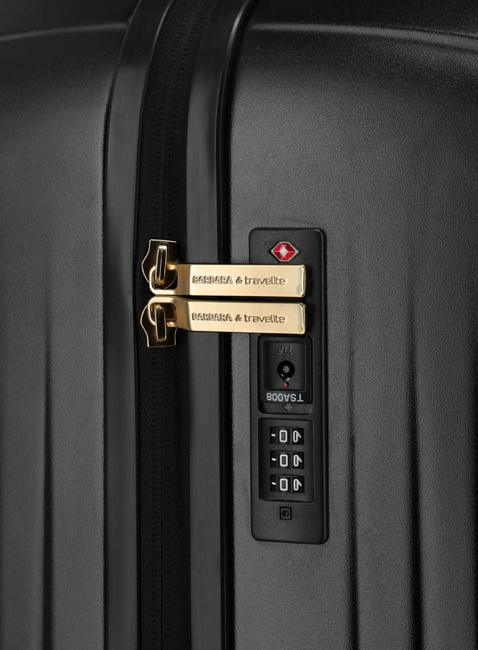 Walizka kabinowa Travelite Barbara Novelty - black