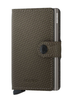 Portfel RFID Secrid Miniwallet Carbon - khaki