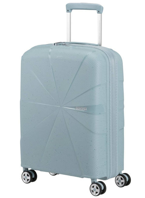 Walizka mała poszerzana American Tourister StarVibe - azzurro speckles