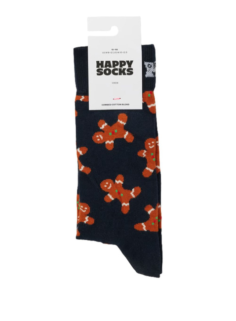 Skarpety unisex Happy Socks - navy / gingerbread man