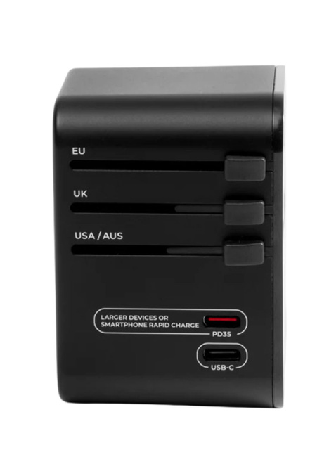 Adapter podróżny Matador Global Travel Adapter - black