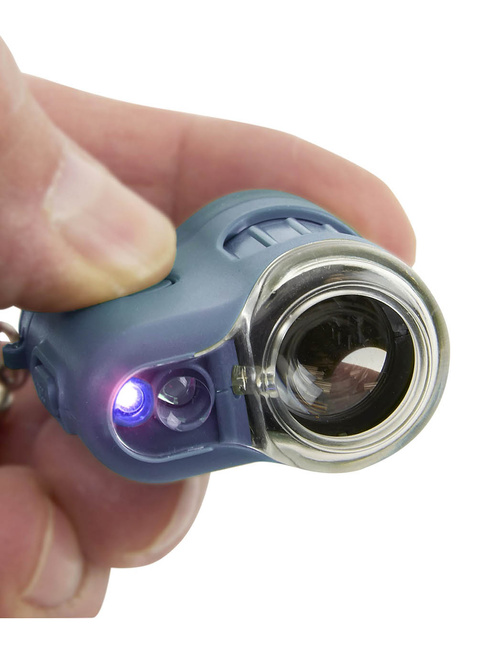 Mikroskop kieszonkowy Carson MikroMini 20x Pocket Mcroscope - surf blue