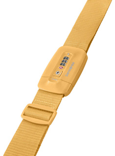 Pas do bagażu Samsonite Ta Revolution Luggage Strap TSA Lock - yellow