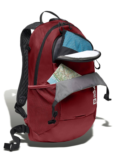 Plecak turystyczny Jack Wolfskin Velocity 20 - deep ruby