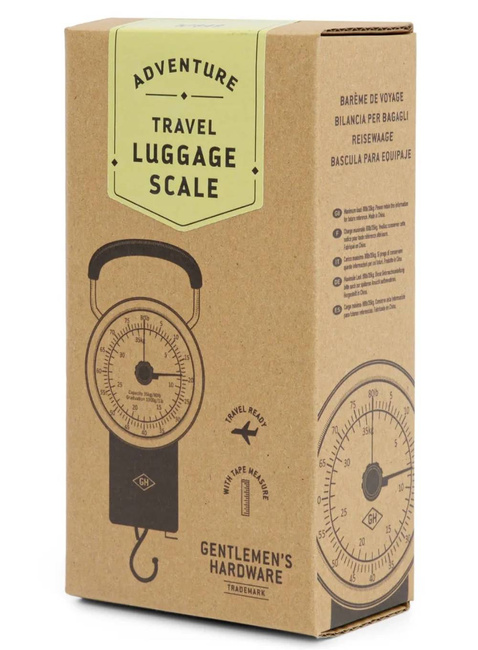 Waga do bagażu Gentlemen's Hardware Travel Scale