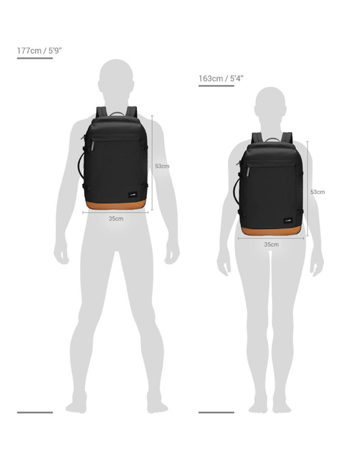 Plecak podróżny Pacsafe Go Carry-On 44 l Anti-Theft Backpack - spruce green