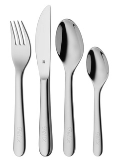 Sztućce dziecięce 4 sztuki WMF Cutlery Set - stainless steel