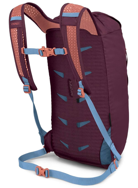 Plecak sportowy Osprey Daylite Cinch - moody burgundy