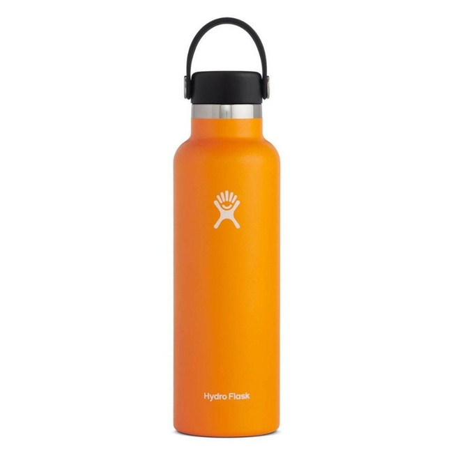Bidon termiczny Hydro Flask Standard Mouth Flex Cap 621 ml - clementine