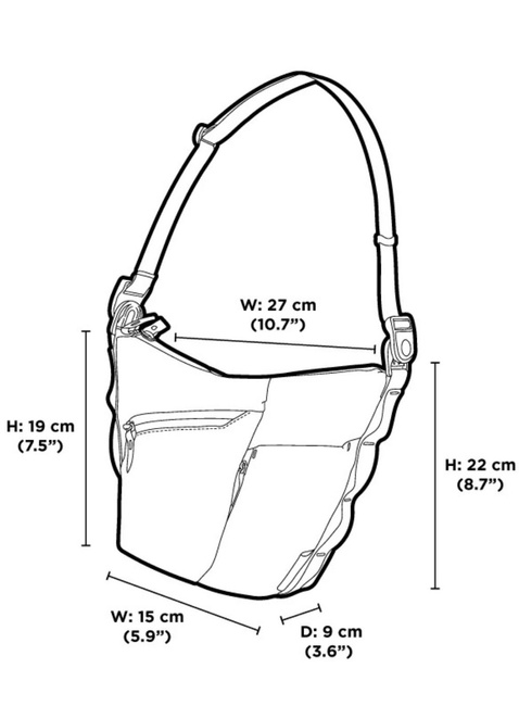 Torba na ramię Alpaka Flow Satchel 2 l - green