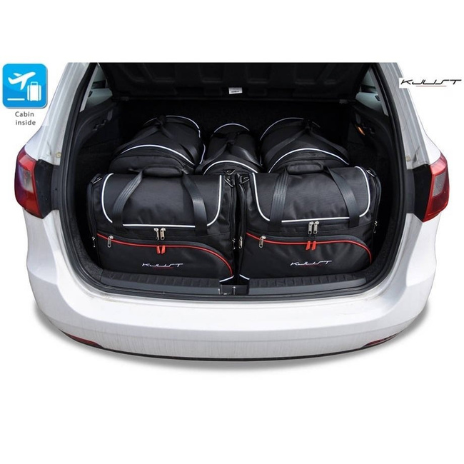 SEAT IBIZA ST 2010-2016 TORBY DO BAGAŻNIKA 5 SZT