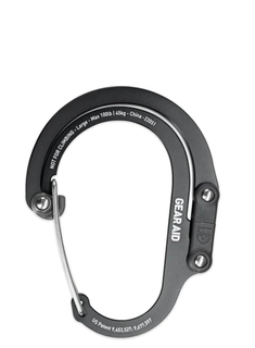 Karabińczyk Gear Aid Heroclip Large - stealth black