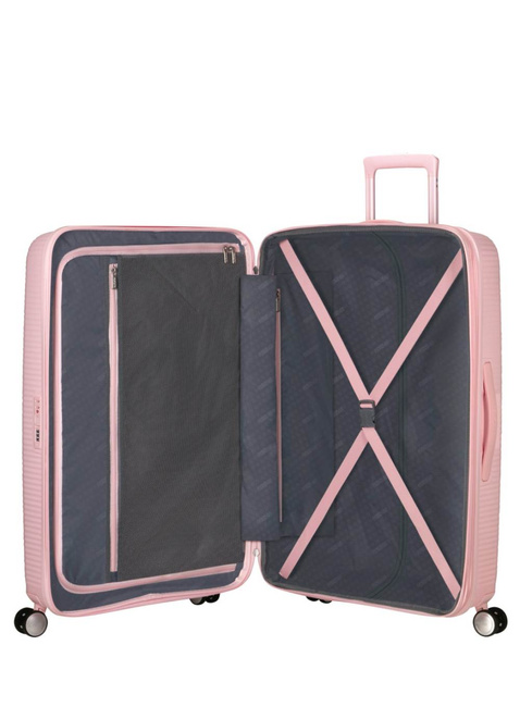 Walizka duża American Tourister SoundBox EXP - pastel pink