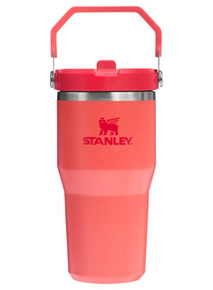 Kubek termiczny Stanley IceFlow Flip Straw 0,6 l - hot coral