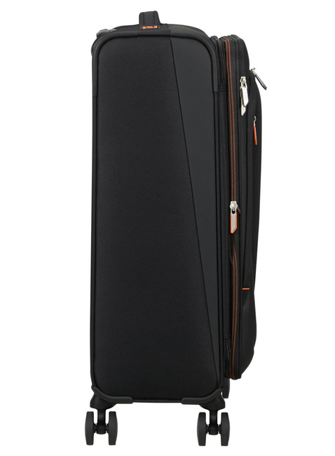 Walizka średnia American Tourister Wanderlite M EXP - shadow black
