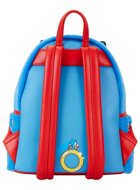 Plecak dziecięcy Loungefly x Sega Mini Plush Backpack - Sonic The Hedgehog