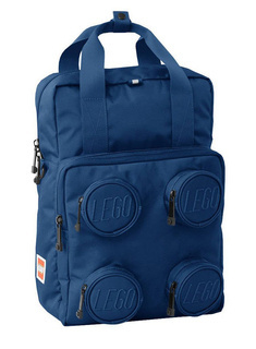 Plecak do szkoły LEGO Brick 2x2 - earth blue