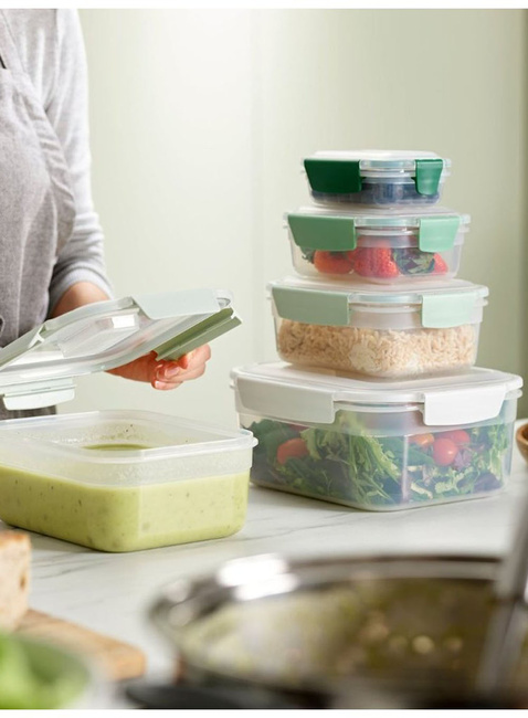 Zestaw 5 pojemników na żywność Joseph Joseph Nest™ Lock - green