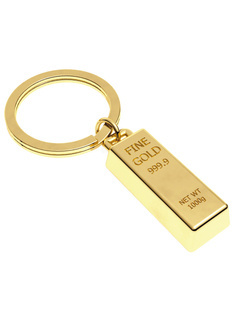 Brelok do kluczy Metalmorphose sztabka złota