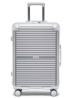 Walizka średnia Puccini Dallas - srebrny