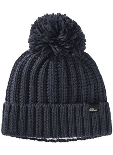 Czapka damska Jack Wolfskin Highloft Knit Beanie W - night blue