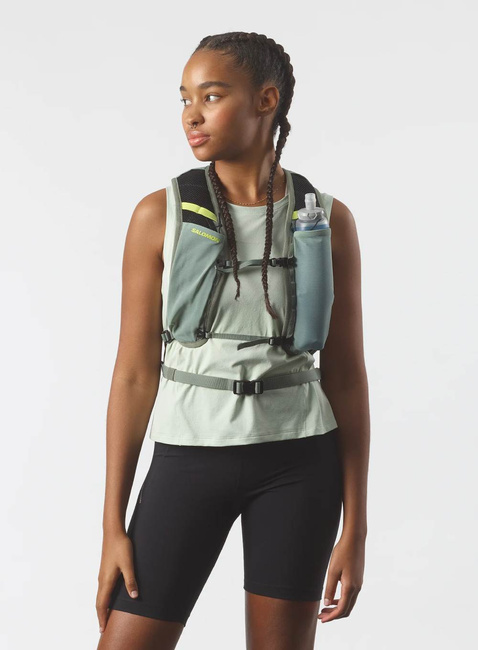 Plecak sportowy Salomon Cross 12 - green milieu / agave green