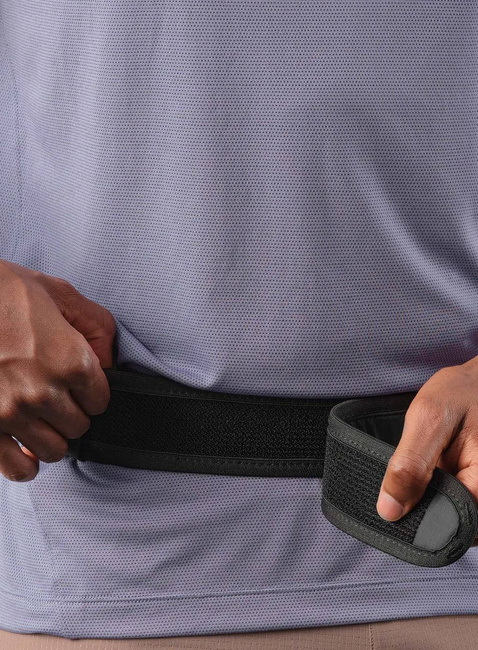 Pas sportowy Salomon Cross Unisex Belt 2 Bottles - black